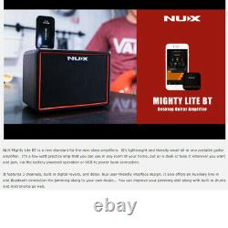 NUX Mighty Lite BT Mini Bluetooth Guitar Amplifier Drum Speaker Guitar Machine