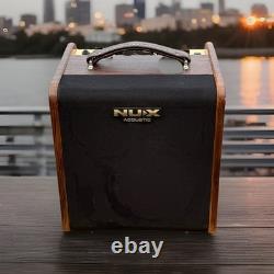 NUX Stageman AC50 50W Acoustic Combo Amp & NMP-4 Bluetooth Connector