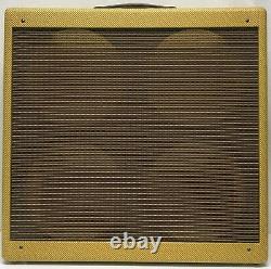 Narrow Panel Tweed Bassman Guitar Amplifier Combo Speaker Cabinet