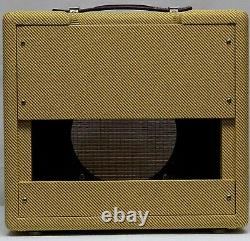 Narrow Panel Tweed Champ Guitar 5f1 Amplifier Combo Speaker Cabinet