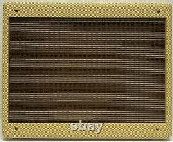 Narrow Panel Tweed Deluxe Guitar 5E3 Amplifier Extension Speaker Cabinet