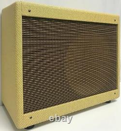 Narrow Panel Tweed Deluxe (blues Junior) Guitar Amplifier Combo Speaker Cabinet
