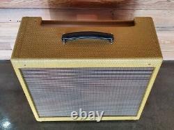 Narrow Panel Tweed Pro Style Guitar Amplifier Combo Speaker Cab 5e5-a