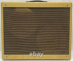 Narrow Panel Tweed Twin Low Power Guitar 5e8 Amplifier Combo Speaker Cabinet