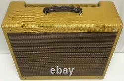 Narrow Panel Tweed Twin Low Power Guitar 5e8 Amplifier Combo Speaker Cabinet