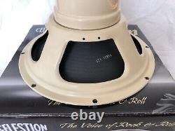 Near Mint Celestion Cream 12 Inch 90 Watt 8 Ohm Alnico Guitar Speaker & Box