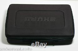 New Shure Storage Case For Wireless Mics, Cables, In-ear Monitors, Guitar Pedals