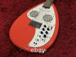 (ON SALE) VOX APACHE-1 Teardrop Type Travel Guitar Built-in Speaker Amplifier