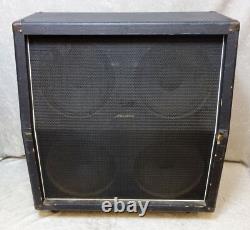 Older 4x12 guitar cabinet with Celestion Silver Series speakers (Ampeg)