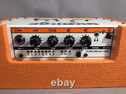 Orange 6 watt battery operated guitar amplifier