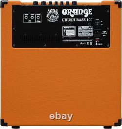 Orange Crush 100W Amplifier Combo with Active 3 Band EQ for Bass Guitar Orange