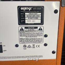Orange Crush 20RT 20W Guitar Amplifier Combo with 8 Speaker Tested Works