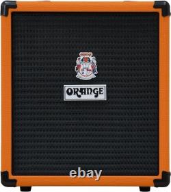 Orange Crush-Bass-25 Corded Electric 8 Guitar Bass Amplifier Cabinet, 25 Watts
