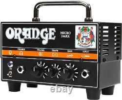 Orange Micro Dark Terror Hybrid Amp Head Mini Stack Combo Cabinet& Speaker-Black