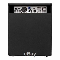 Orange OB1-300C 1x15 300W Bass Guitar Combo Amplifier Speaker, Black