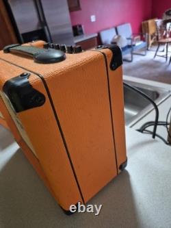 Orange Stereo Micro Crush Pix Cr6s Guitar Amp And Orange Crush 12 Amplifier