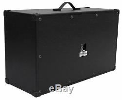 PEAVEY 212 2x12 Speakers Guitar Amplifier Amp Extension Cabinet+2 Guitar Cables