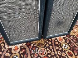 Pair 2x Vintage 1969 Marshall 2×12 Columns Celestion T1221 G12M Speakers 1960s