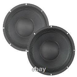 Pair Eminence Beta-10A 10 inch Midbass Guitar PA Woofer 8 ohm 250 W RMS Speaker