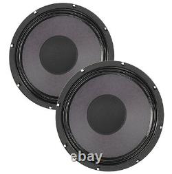 Pair Eminence Patriot Ragin Cajun 10 inch Lead Rhythm Guitar Speaker 8 ohm 75 W