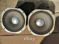 Pair Of Jbl E110 10 8 Ohm Guitar Speaker