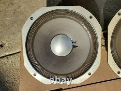 Pair Of Jbl E110 10 8 Ohm Guitar Speaker