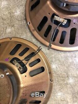 Pair of Oxford 12T-6 465-937 12 Guitar Amplifier Speakers fits Fender Gold Back