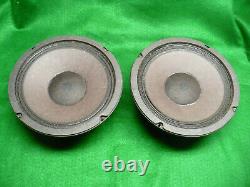 Pair of Pyle 8 ohm, 8 inch ceramic speakers. Great for Sonny Jr harp amp