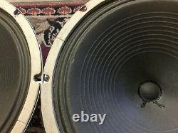Pair of Vintage Oxford 12 Speakers 8 Ohms Guitar Amplifier