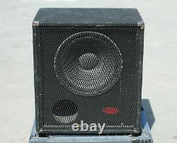 Peavey 1x15 Bass Cabinet Enclosure 115 BX BW 4 OHM 15 Black Widow Speaker