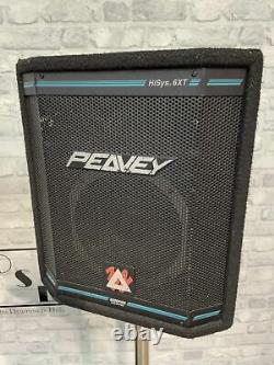 Peavey HiSys XT Series 112XT 6XT PA Speaker System / Black Widow Speakers