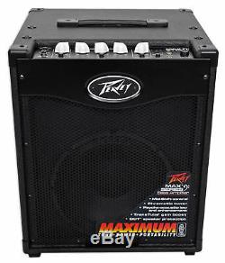 Peavey Max 110 Electric Bass Guitar Amplifier Combo Amp+10 Speaker+Cable