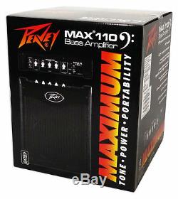 Peavey Max 110 Electric Bass Guitar Amplifier Combo Amp+10 Speaker+Cable