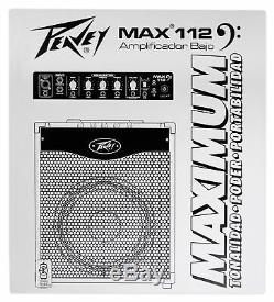 Peavey Max 112 200w Ported Bass Guitar Amplifier Combo Amp with12 Speaker+Tweeter