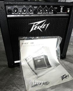 Peavey Rage 158 Transtube Series Electric Guitar Amplifier Combo Amp & Manual