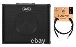 Peavey Vypyr 112 Guitar Speaker Cabinet, 1x12, Black with Speaker Cable