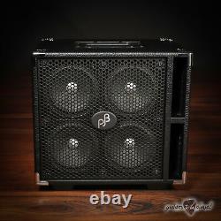 Phil Jones Bass C4 Compact 4x5 400W 8-ohm Speaker Cabinet with Cover Black