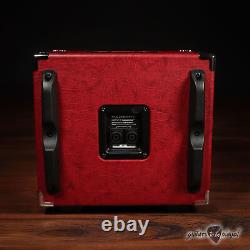 Phil Jones Bass C4 Compact 4x5 400W 8-ohm Speaker Cabinet with Cover Red