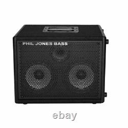 Phil Jones Bass Cab 27 200W 2x7 speakers Bass Speaker Cab with 3 Tweeter