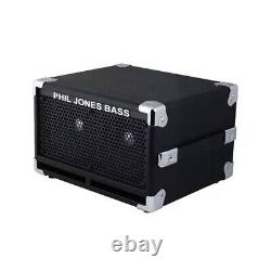 Phil Jones Bass Compact 2 200W 2x5 Bass Amp Speaker Cabinet 8O, Black