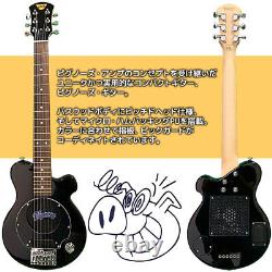 Pignose PGG-200 BK Black Mini electric guitar with built-in amplifier