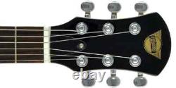 Pignose PGG-200 BK Mini Electric Guitar Black Built-in Amplifier 22 Frets withCase