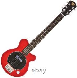Pignose PGG-200FM SR Mini Electric Guitar See-through Red Built-in Amplifier F/S