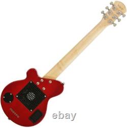 Pignose PGG-200FM SR Mini Electric Guitar See-through Red Built-in Amplifier F/S