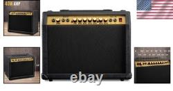 Portable 40-Watt Guitar Amplifier Studio & Stage Combo Amp