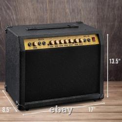 Portable 40-Watt Guitar Amplifier Studio & Stage Combo Amp