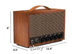 Portable Bluetooth Guitar Amp Combo withReverb and Overdrive