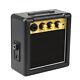Portable Electric Guitar Amplifier Black Speaker Speakers Amp 5w Gt