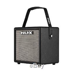 Portable Mini Electric Guitar Amplifier Speaker Speakers Amp 8W 3 Effects Y5R0