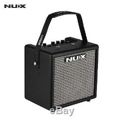 Portable Mini Electric Guitar Amplifier Speaker Speakers Amp 8W 3 Effects Y5R0